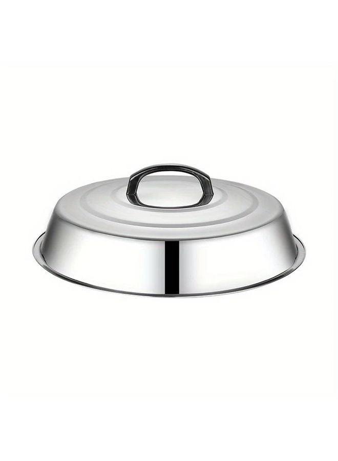 Stainless Steel Basting Cover 12 6 Inch Cheese Melting Dome For Flat Top Grill - Image 2